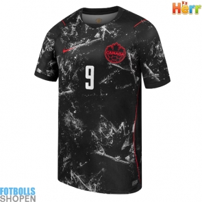 Billiga Kanada Cyle Larin #9 Bortatröja VM 2026 Kortärmad